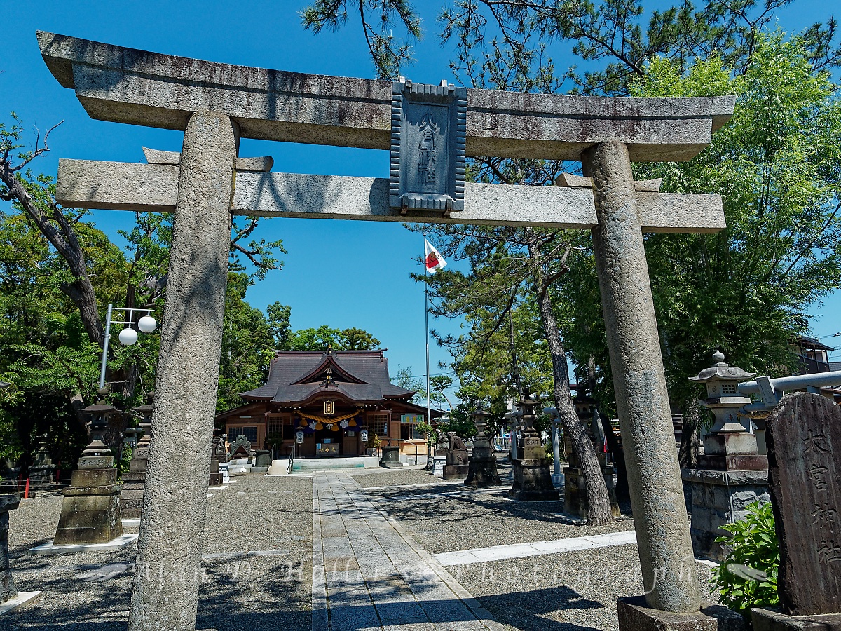 大宮神社の境内の画像