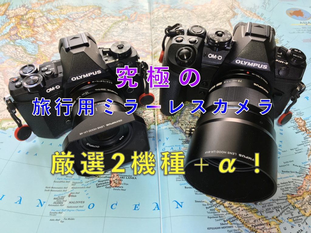 年版 旅行におすすめな究極のミラーレスカメラ 厳選2機種 A Fotoreiser
