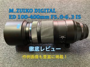 OLYMPUS M.ZUIKO DIGITAL ED 100-400mm F5.0-6.3 IS レビュー